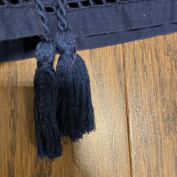 💥💥SOLD 💥💥Superdry Navy blue lined drawstring with side pockets shorts small - Picture 6 of 13